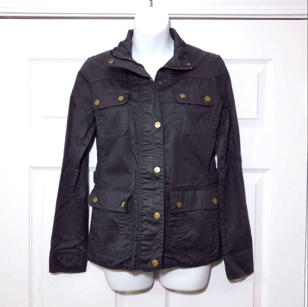 Tommy Hilfiger dark gray blue cargo jacket
